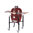 MONOLITH Grill Classic PRO 2.0 rot mit Gestell und Seitentischen (121001-RED)